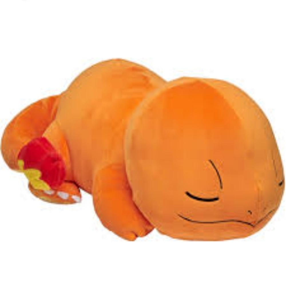 Pokémon sleeping Charmander 18" Jazzwares collectible Nintendo gaming plush toy